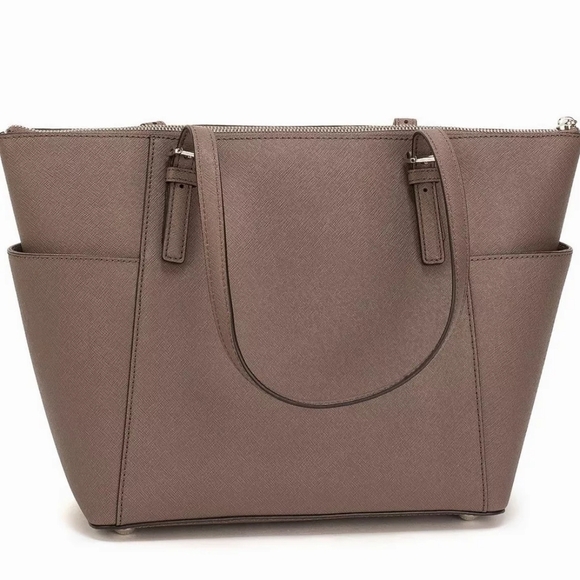 Michael Kors | Jet-Set Taupe Shoulder Bag - Picture 2 of 3